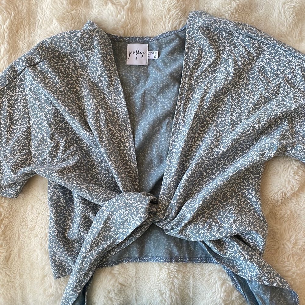 Princess Poly Size 4 Tie Top